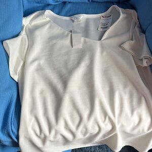 Kaktus Cream Short Sleeve Top
